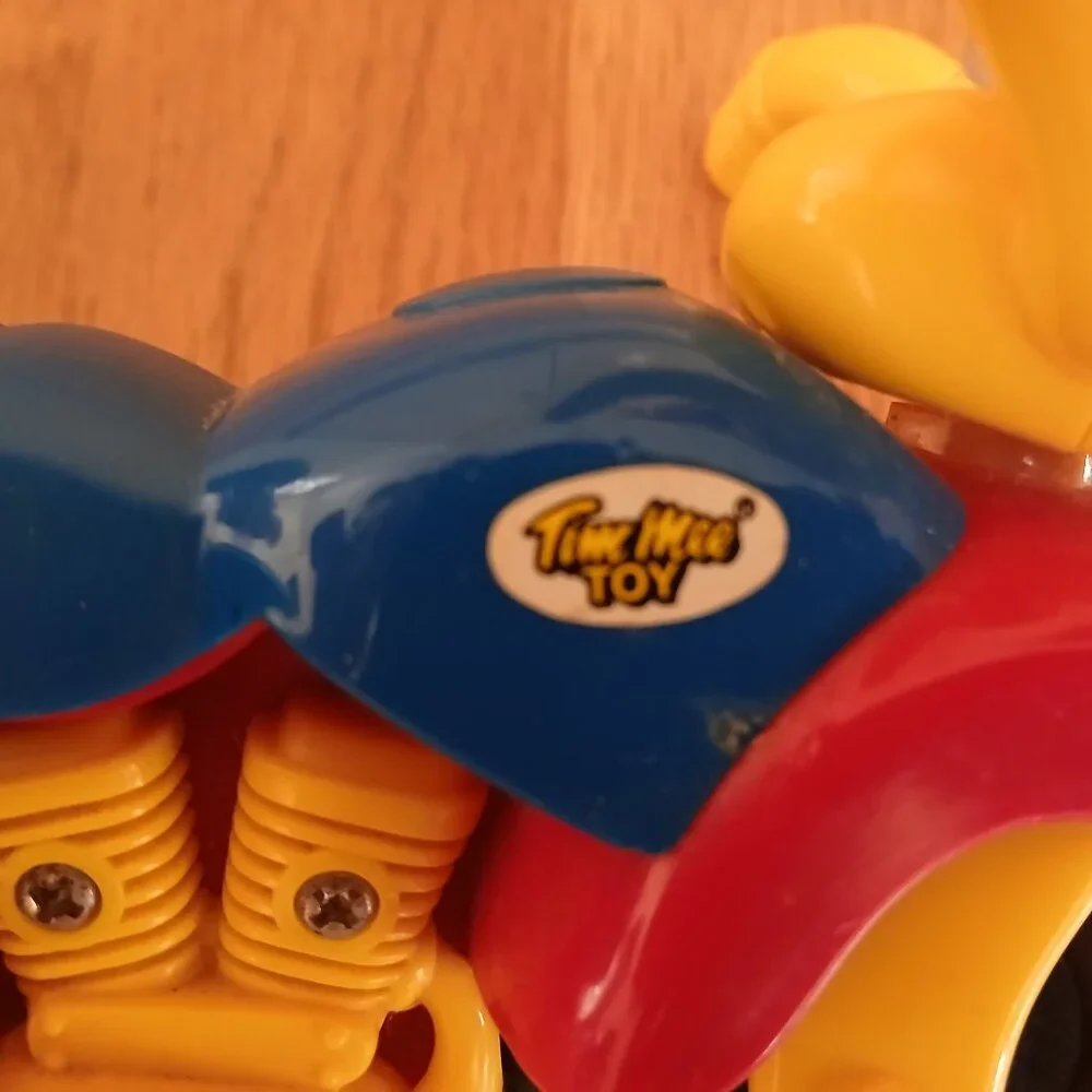 Tim-Mee Processed Plastics Toy Motorcycle Vintage